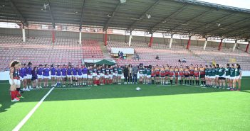El Campeonato Andaluz Femenino de Rugby 7s celebró su tercera jornada en Almería con gran respaldo institucional
