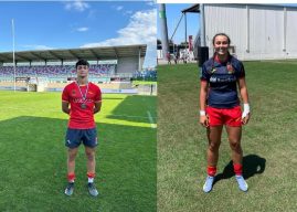 Manuel Almagro y Daniela García brillan con España en el Europeo M18 de Rugby 7s