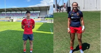 Manuel Almagro y Daniela García brillan con España en el Europeo M18 de Rugby 7s