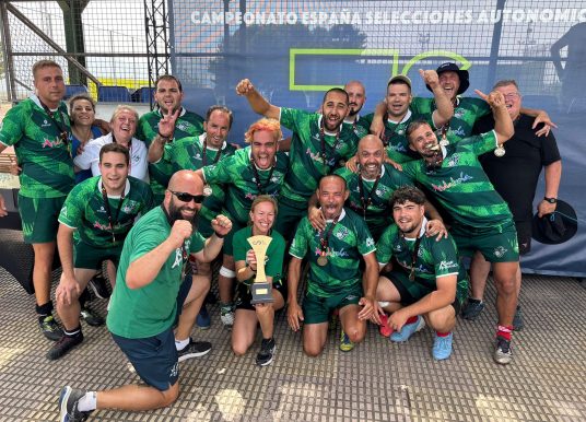 Selección Andaluza Rugby Inclusivo. Campeones de España