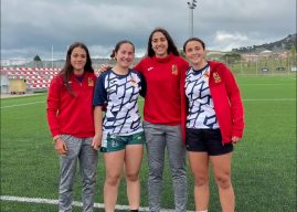 Representación Andaluza con la Selección Española Femenina M18 de 7s en Valladolid